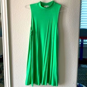Green dress